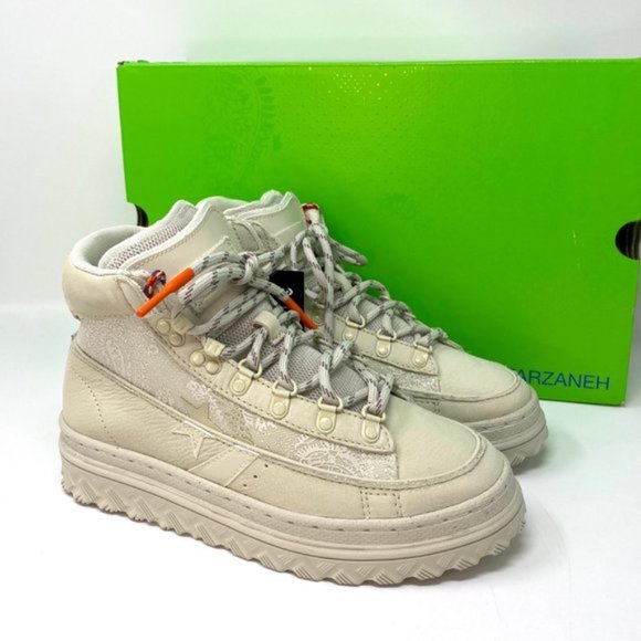 Converse Paria x FARZANEH PRO LEATHER X2 MID Top Shoes Women's Size 170592C - Picture 8 of 11